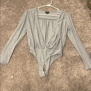 Grey bodysuit